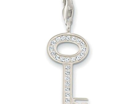 Charm 0010 Clear Zirconia Key Online Hot Sale