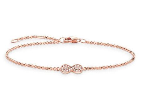 Infinity Symbol Diamond Bracelet Online Hot Sale