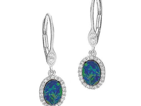 Australian Opal Earrings Hot on Sale