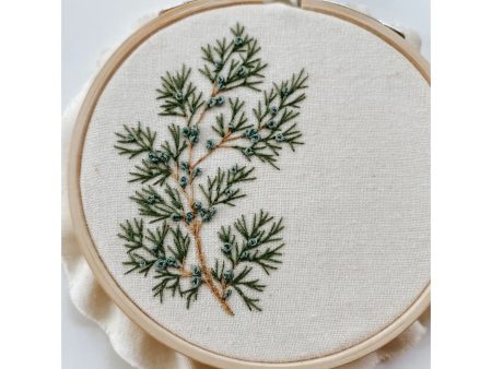 Juniper Embroidery Kit by Harvest Goods Co. on Sale