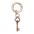 Skeleton Key Charm in Rose Gold Cheap