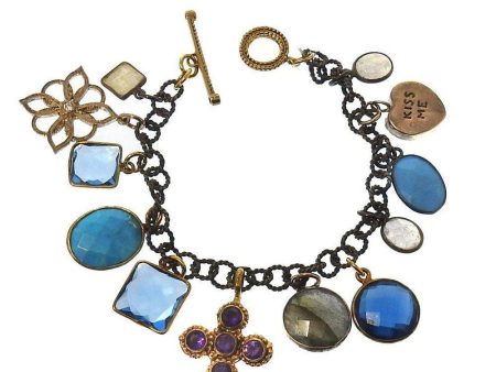 Charm Bracelet Blue Mood Hot on Sale