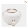 K532   Simplicity Keepsake Urn Pearl White & Bru Gold Supply