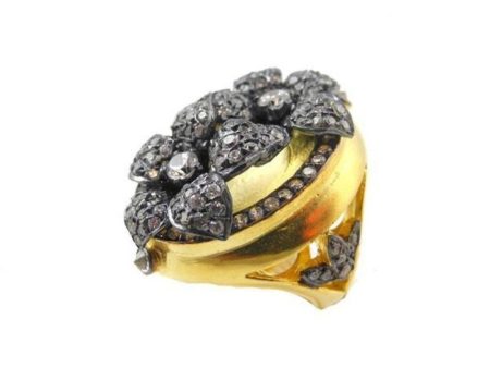 Ring in Yellow Gold with Rhodolite Online