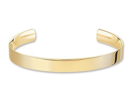 Engravable Cuff Bracelet Gold or Silver Fashion