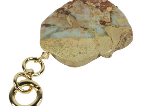 Aqua Terra Jasper Slab in Gold Online now