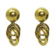 Ring Drop Clip Earrings For Cheap