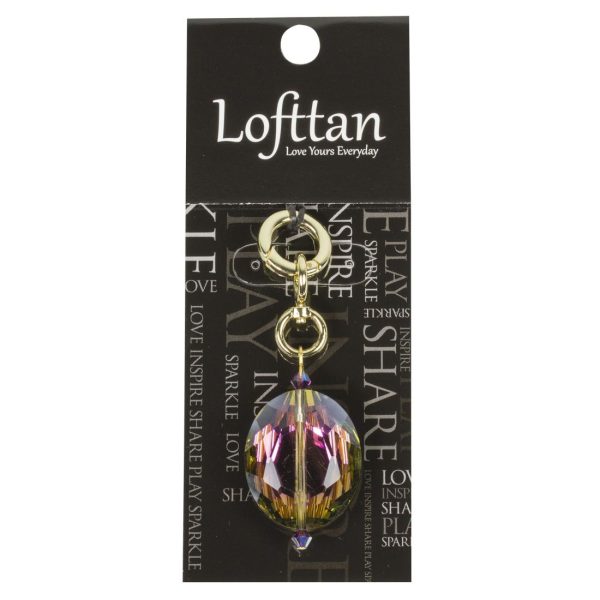 Purple & Copper Fob  Imagination  in Gold Cheap