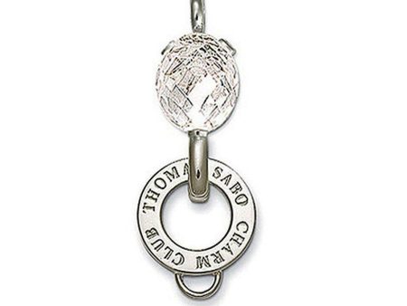 Necklace Charm Carrier Oval Crystal Sale