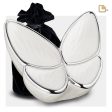 A1042   Wings of Hope Standard Adult Urn Pearl White & Pol Silver on Sale