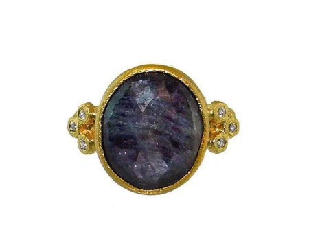 Blue Sapphire Ring 18k Gold Sale