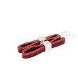 Red Wine Avril Earrings in 3 metal tones-Wholesale Cheap