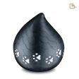 P633L   LoveDrop Large Pet Urn Pearl Midnight & Bru Pewter For Discount