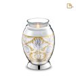 T250   Elegant Floral Tealight Urn Pol Silver Online Hot Sale