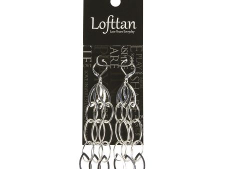 5 Link, Tri-Strand Lily  Light and Elegant  in Silver For Discount