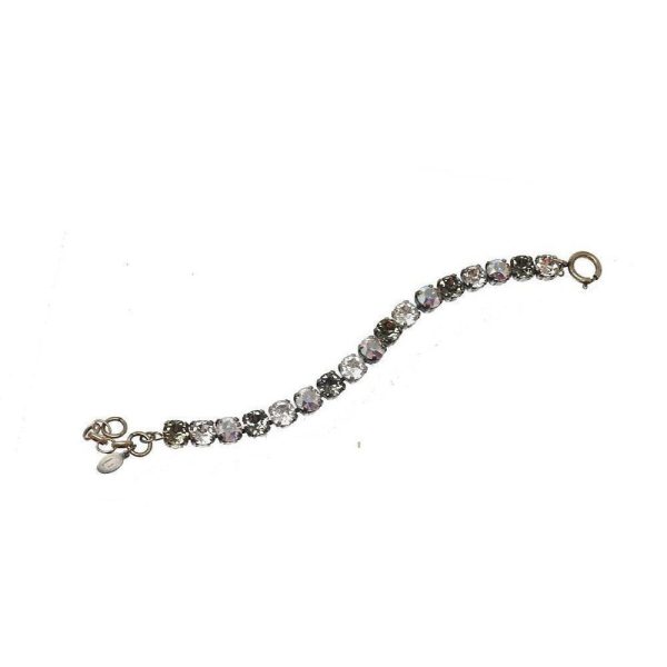 Crystal Tennis Bracelet Grey Online Hot Sale