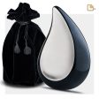 A580   TearDrop Standard Adult Urn Midnight & Bru Pewter Online now