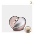 K1110   HeartFelt Keepsake Urn Bru RoseGold w Crystal For Sale