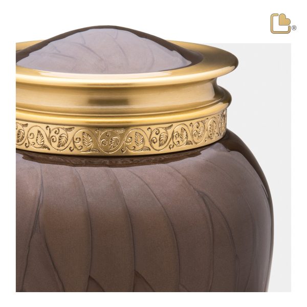 A291   Blessing Standard Adult Urn Pearl Bronze & Bru Gold For Discount