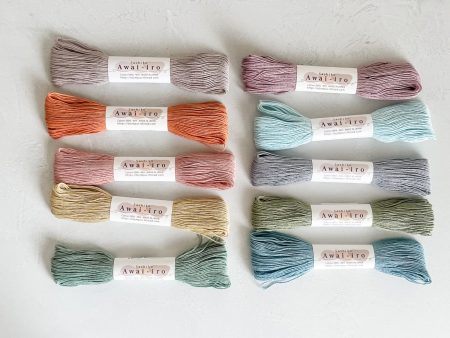 Awai-Iro (Pastel) Sashiko Thread Discount