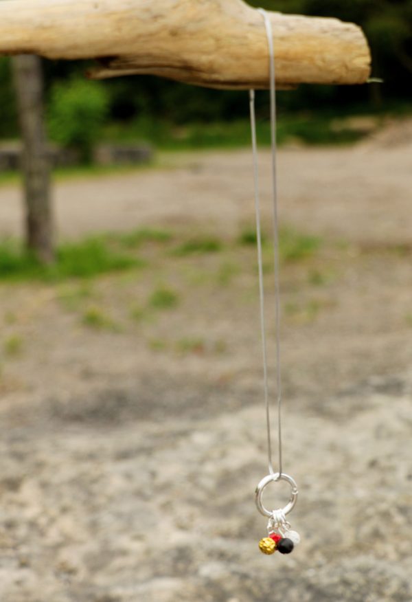 Medicine Wheel Charm Necklace - Silver Sale