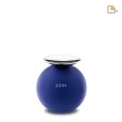 K1073   Crescent Sphere Keepsake Urn Navy & Pol Silver Online Hot Sale