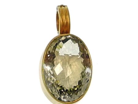 Citrine Necklace Enhancer Fashion