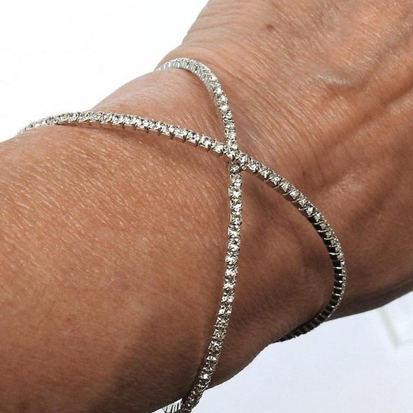 2 Row Crystal Cuff Fashion