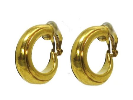 Gold Clip Earrings Online Hot Sale