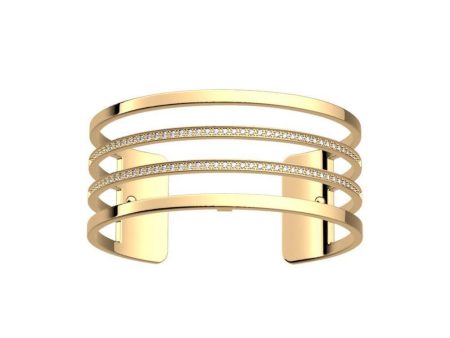 Parralleles Precious 25mm Cuff in Gold For Cheap