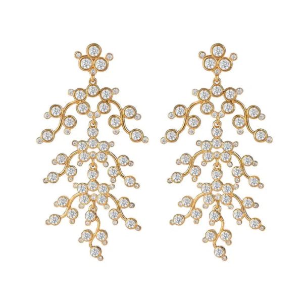 Berry Chandelier Earrings Sale