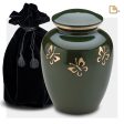 A571   Divine Butterfly Quest Standard Adult Urn Green & Bru Gold Hot on Sale