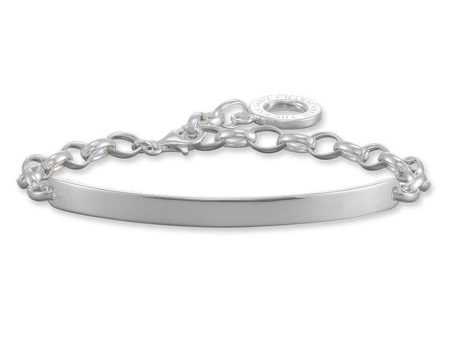 Engravable Link Charm Bracelet Online Sale