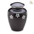 A570   Divine Forget-Me-Not Standard Adult Urn Midnight & Bru Pewter Online Sale