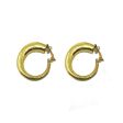 Round Hoop Clip Earrings Discount