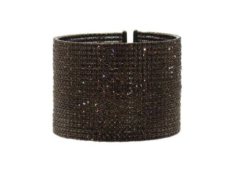 Pave Crystal Cuff Sale