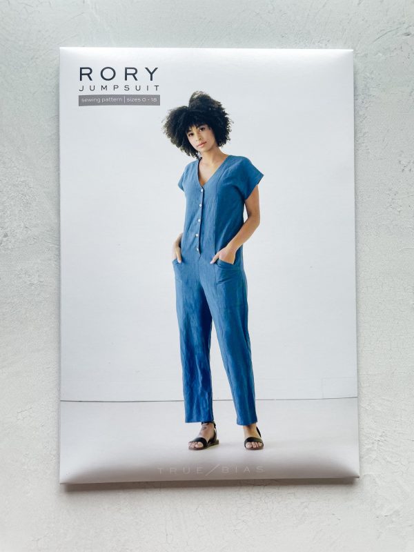 Rory Jumpsuit by True Bias | Printed Pattern For Discount