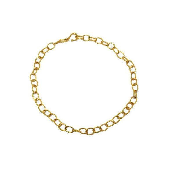 Gold Link Necklace Online Sale