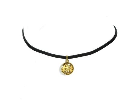 Les Celeste St Christopher Choker Sale