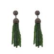 Crystal Tassel Earrings Online Hot Sale