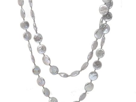 Coin Pearl Necklace For Discount