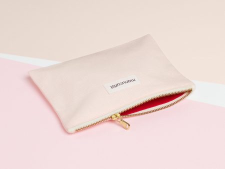 Pochette Rose coton bio For Cheap