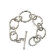 Link Bracelet in Silver For Sale