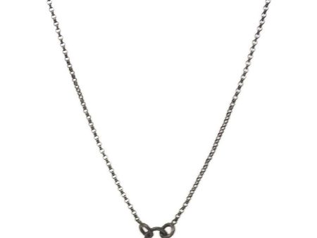 Oxidized Rolo Chain Hot on Sale