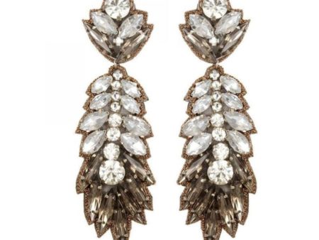 Borgese Feather Drop Earrings Online Hot Sale