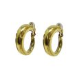 Round Hoop Clip Earrings Discount