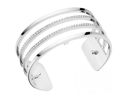 Paralleles Precious 25mm Cuff in Silver For Discount