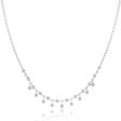 Bezel Diamond Necklace For Discount