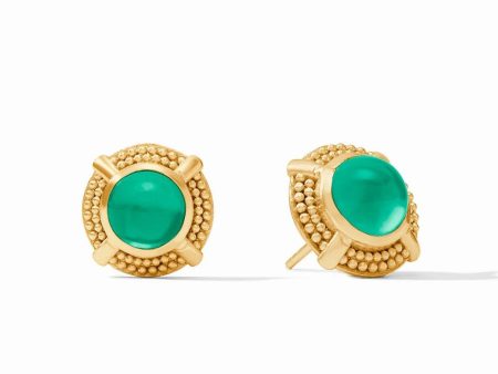 Cabochon Stud Earrings Online now