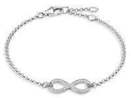 Sterling Infinity Bracelet For Sale